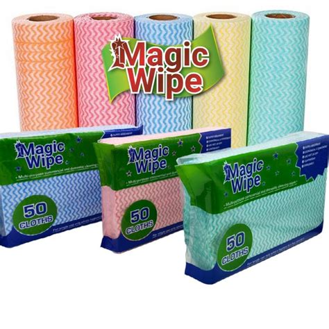 Magic wipe cleaning pads